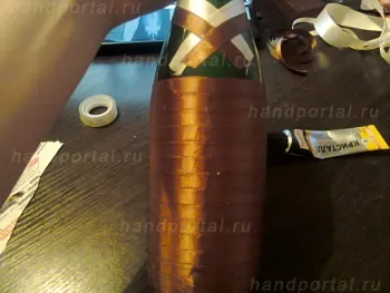 Майстер-клас із прикрашання весільних пляшок - все, що зроблено своїми руками (своїми) Майстер-клас із прикрашання весільних пляшок - все, що зроблено своїми руками