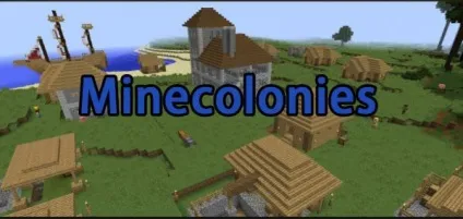 Minecolonies - колонія