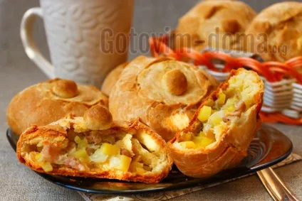 Міні-курники, рецепт з фото (мелений перець смаком) Міні-курники, рецепт з фото