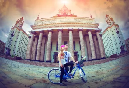 Місця для весільних фотосесій в москві і Підмосков'ї - фотограф царського татьяна (парковка) Місця для весільних фотосесій в москві і Підмосков'ї - фотограф царського татьяна