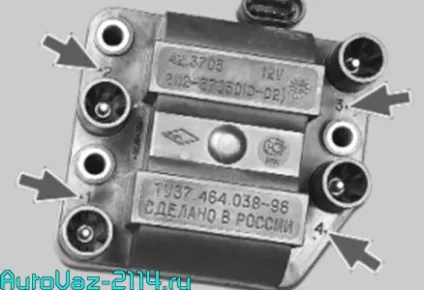 Модуль запалювання ВАЗ 2114 ознаки несправності, схема підключення і не тільки (несправності) Модуль запалювання ВАЗ 2114 ознаки несправності, схема підключення і не тільки