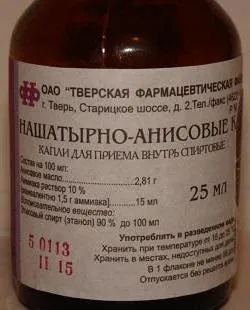 Нашатирно-анісові краплі відгуки, опис, інструкція із застосування (нашатирно-анісові) Нашатирно-анісові краплі відгуки, опис, інструкція із застосування