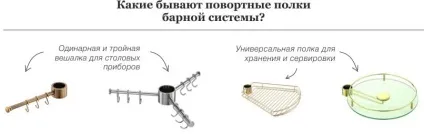 Наочно про аксесуари і фурнітуру барної стійки на кухні (кухні) Наочно про аксесуари і фурнітуру барної стійки на кухні