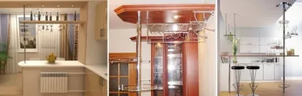 Наочно про аксесуари і фурнітуру барної стійки на кухні (барною) Наочно про аксесуари і фурнітуру барної стійки на кухні