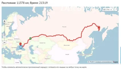 На машині в крим