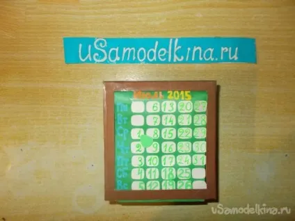 Незвичайні календарі своїми руками (два варіанти) (календарі) Незвичайні календарі своїми руками (два варіанти)