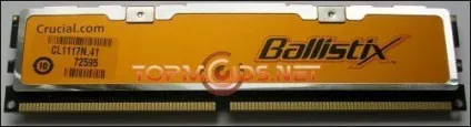 Огляд пам'яті crucial ballistix ddr2 (пам'яті) Огляд пам'яті crucial ballistix ddr2