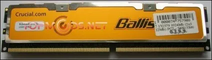 Огляд пам'яті crucial ballistix ddr2 (ballistix) Огляд пам'яті crucial ballistix ddr2