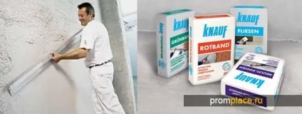 Огляд штукатурних сумішей knauf (штукатурка кнауф) Огляд штукатурних сумішей knauf