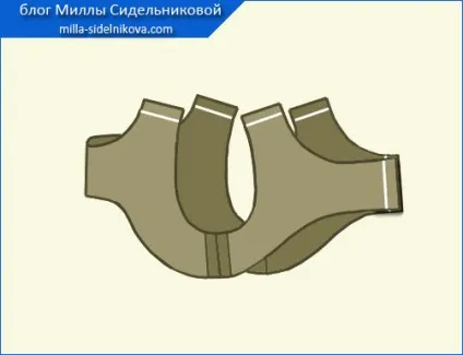 Обтачка горловини і пройми (частина 1)