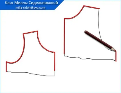 Обтачка горловини і пройми (частина 1)