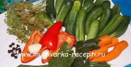 Огірки з морквою на зиму (морквою) Огірки з морквою на зиму