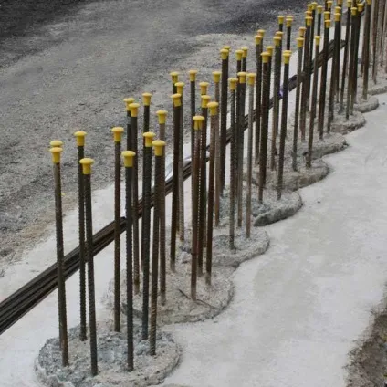 Оголовки паль призначення і розміри (паль) Оголовки паль призначення і розміри