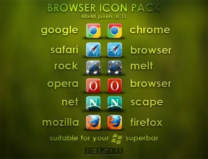 15 Наборів іконок браузерів (опера, хром, firefox і ін (іконка Яндекс браузера) 15 Наборів іконок браузерів (опера, хром, firefox і ін