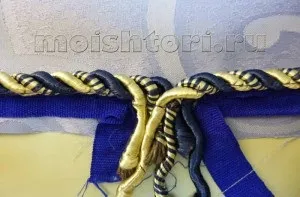 Оздоблювальний кант (валик) для подушки