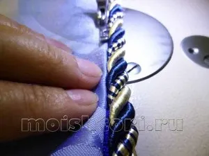 Оздоблювальний кант (валик) для подушки