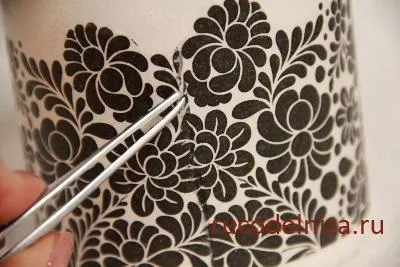 Оригінальний декупаж на пластиці »щоденник» zanzibar сайт рукодільниця