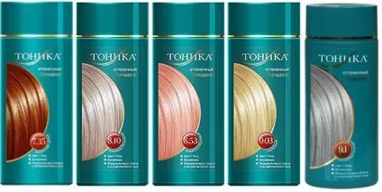 Палітра тоніків для волосся - відгуки про косметику (тоніків) Палітра тоніків для волосся - відгуки про косметику