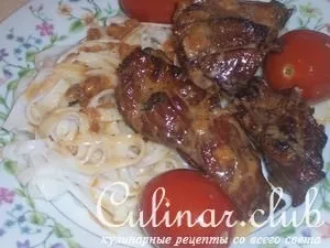 Печена картопля з куркою (поріжемо) Печена картопля з куркою