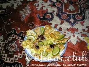 Печена картопля з куркою (картопля) Печена картопля з куркою