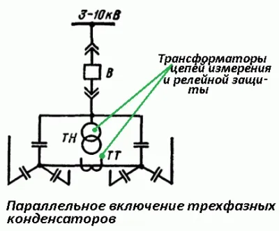 Паралельне з'єднання конденсаторів необхідність і схема (паралельне) Паралельне з'єднання конденсаторів необхідність і схема