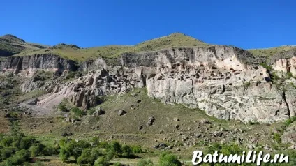 Печерні міста Вардзія, грузія фото, на карті, як дістатися (Вардзия) Печерні міста Вардзія, грузія фото, на карті, як дістатися
