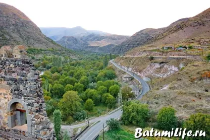 Печерні міста Вардзія, грузія фото, на карті, як дістатися (Вардзия) Печерні міста Вардзія, грузія фото, на карті, як дістатися