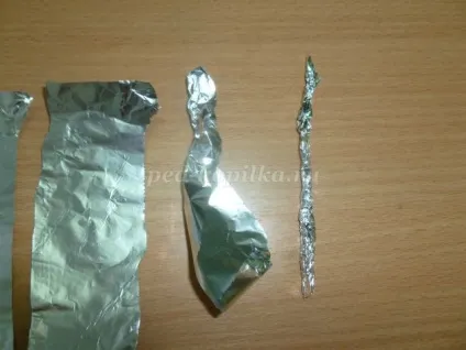 Павучок з фольги своїми руками (фольги своїми руками) Павучок з фольги своїми руками