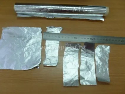 Павучок з фольги своїми руками (своїми) Павучок з фольги своїми руками