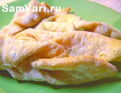 Печиво хмиз (вергуни, хрустікі) (хмиз рецепт) Печиво хмиз (вергуни, хрустікі)