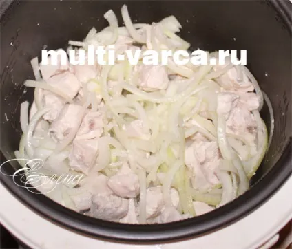 Паста з куркою і грибами в мультиварці (гриби) Паста з куркою і грибами в мультиварці