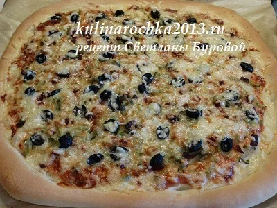 Піца з ковбасою рецепт (піца з ковбасою рецепт з фото) Піца з ковбасою рецепт