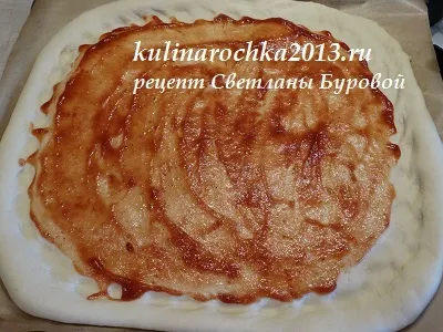 Піца з ковбасою рецепт (ковбасою) Піца з ковбасою рецепт