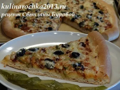 Піца з ковбасою рецепт (піца з ковбасою рецепт з фото) Піца з ковбасою рецепт