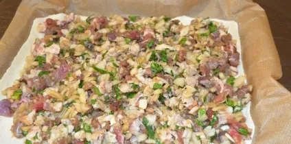 Пиріг з м'ясом популярні рецепти з фото крок за кроком (пиріг) Пиріг з м'ясом популярні рецепти з фото крок за кроком