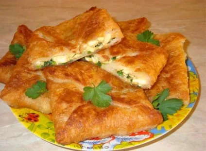 Пиріжки з листкового тіста з різними начинками, рецепти з фото (листкового) Пиріжки з листкового тіста з різними начинками, рецепти з фото
