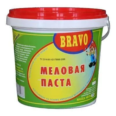 Побілка стелі крейдою