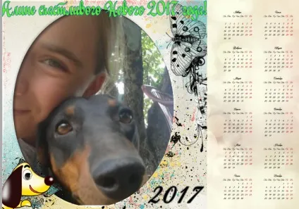 Подарунковий календар на 2017 рік - своїми руками (2017) Подарунковий календар на 2017 рік - своїми руками