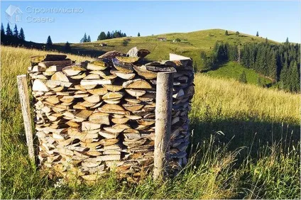 Стіс своїми руками - сарай для дров (фото) (стіс) Стіс своїми руками - сарай для дров (фото)
