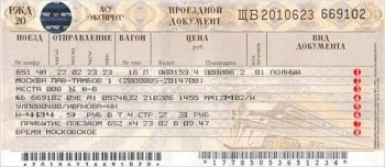 Правила повернення залізничних квитків на поїзд - умови, порядок, строки, комісія (поїзд) Правила повернення залізничних квитків на поїзд - умови, порядок, строки, комісія