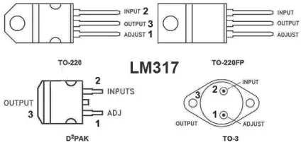Простий регульований блок живлення на стабілізаторі lm317 своїми руками, схема (блок) Простий регульований блок живлення на стабілізаторі lm317 своїми руками, схема