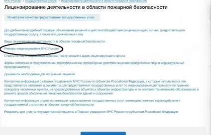 Перевірка ліцензії мнс по номеру онлайн через офіційний сайт