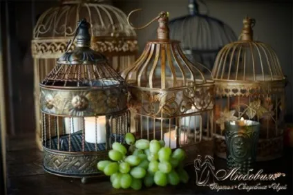 Пташина клітка в весільному декорі - ярмарок майстрів - ручна робота, handmade (прованс) Пташина клітка в весільному декорі - ярмарок майстрів - ручна робота, handmade