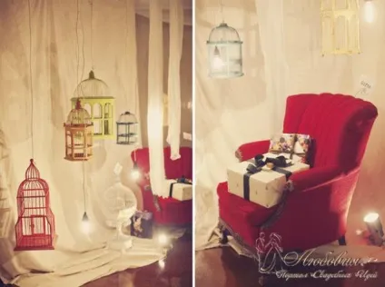 Пташина клітка в весільному декорі - ярмарок майстрів - ручна робота, handmade (пташина клітка) Пташина клітка в весільному декорі - ярмарок майстрів - ручна робота, handmade