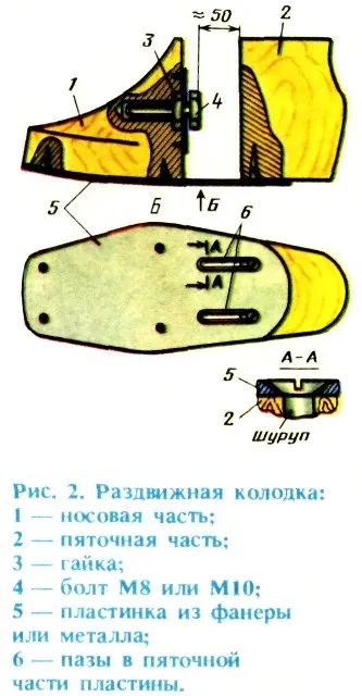 Розтяжка валянок
