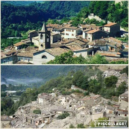 17 Самих вражаючих фотографій землетрусу в італії (землетрусу) 17 Самих вражаючих фотографій землетрусу в італії