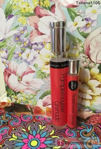 Reserve naturelle парфумерна вода adopt eau de parfum pamplemousse grenade - «яскравий аромат,