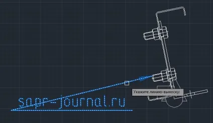 Редагування ліній-виносок, сапр-журнал (активувати функцію натиснути) Редагування ліній-виносок, сапр-журнал