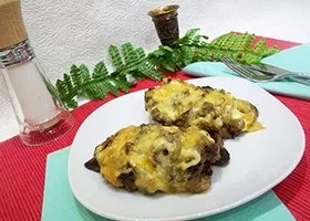 Рецепт перець фарширований грибами
