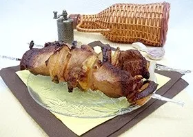 Рецепт шашлик в духовці (шашлику духовці М'ясо) Рецепт шашлик в духовці